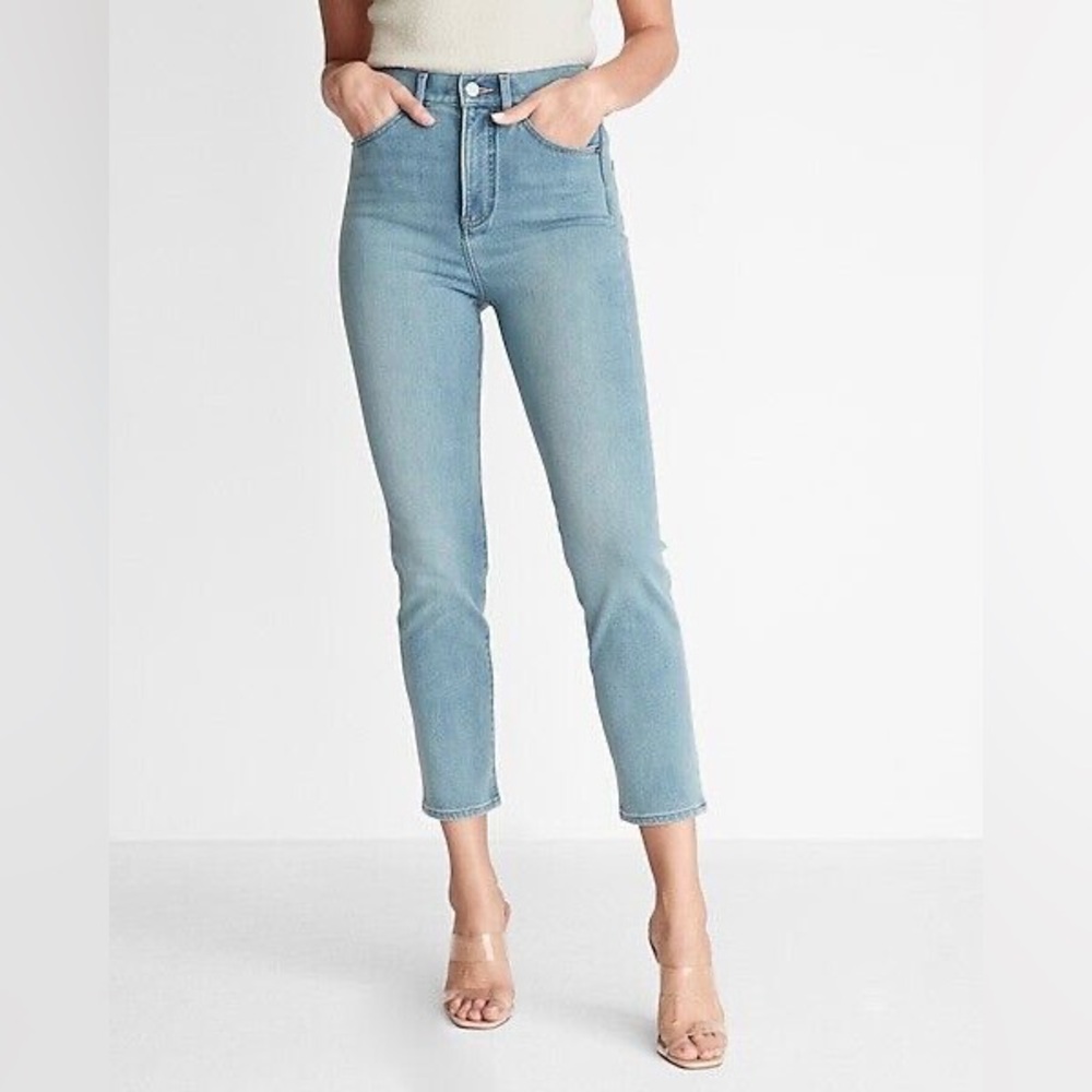 Express Slim Super High Rise size 10 - Picture 4 of 10